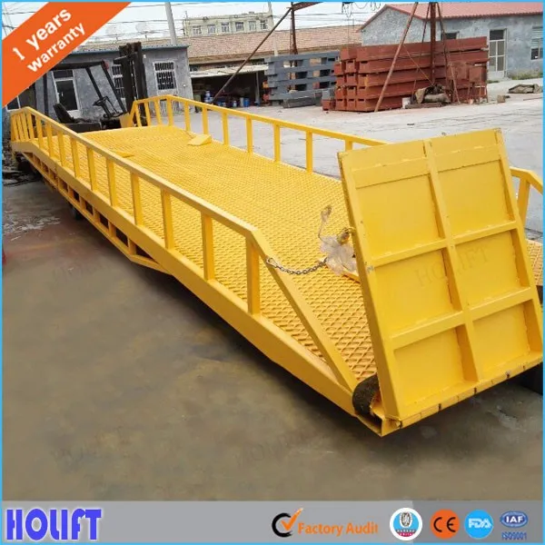 hydraulic portable adjustable car loading ramps for sale