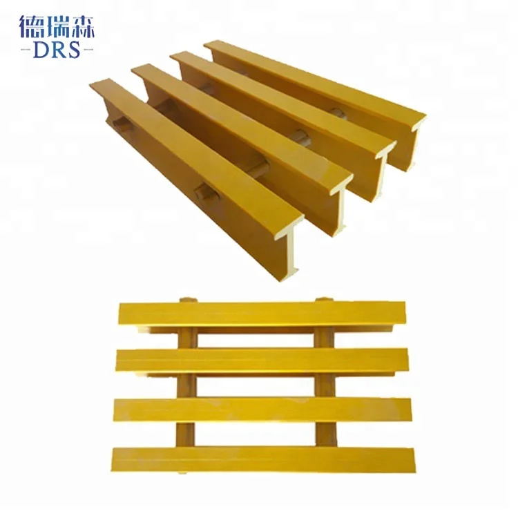 PVC frp pultrusion profiles materials grating