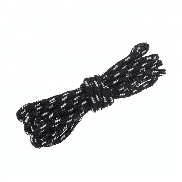 Manufacturers Customized braided rope Colorful 3mm Round Bungee Non Elastic Packing Cord