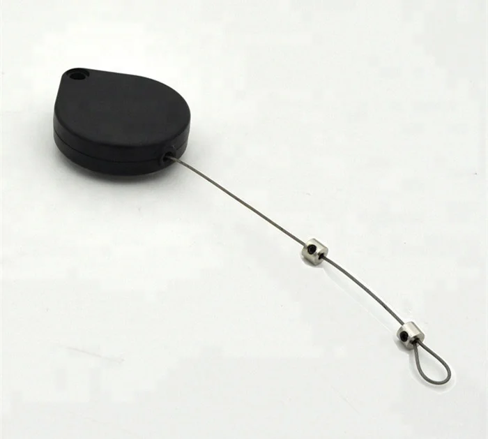 RUIWOR RW5405 Heart-shaped Retractable Exhibit Tool Lanyard Plus Adjustalbe Lasso Loop End by Metallic Lock Allen Key