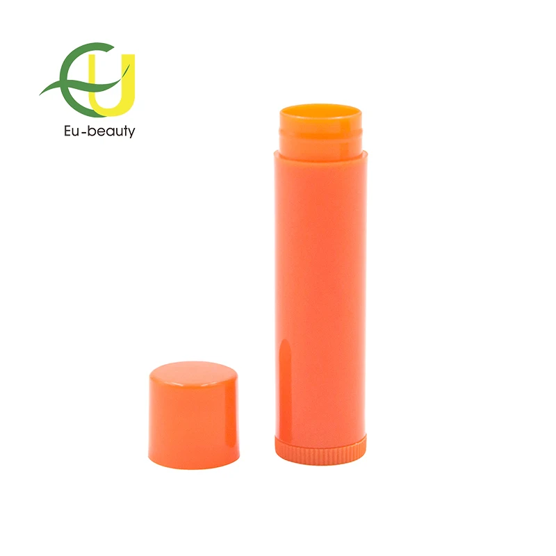
Plastic cute lip balm container, 5g container for lip balm 
