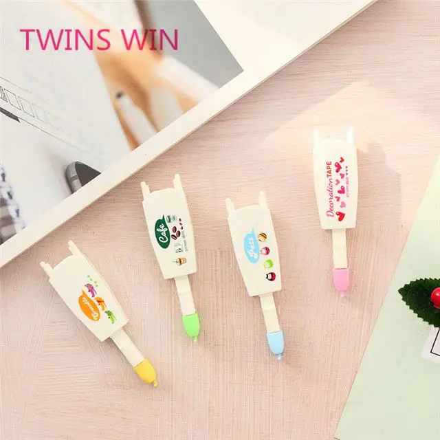 website latest Hot selling wholesale school stationery fashion cute promotional plastic correction tape made in chinese