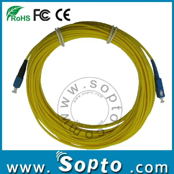 Лучшее качество sc-sc sm 9/125 optical fiber патч-корды Фабрика