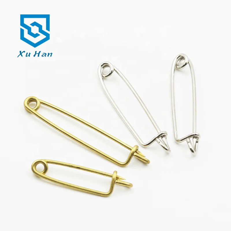 Factory direct sales, metal badge safety pin for badge.