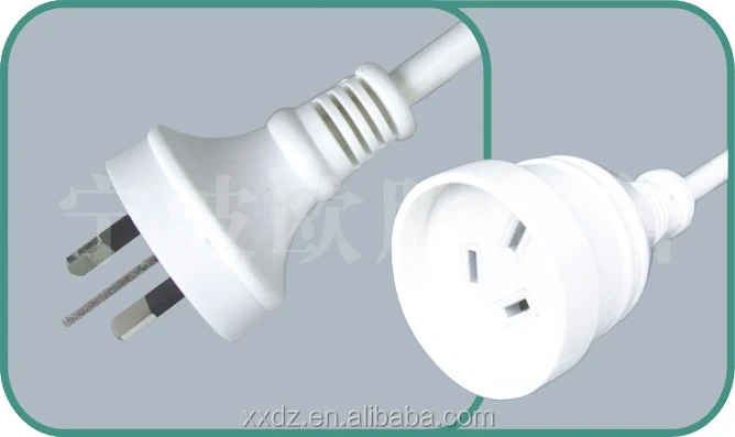 10A Australia SAA power extension cord