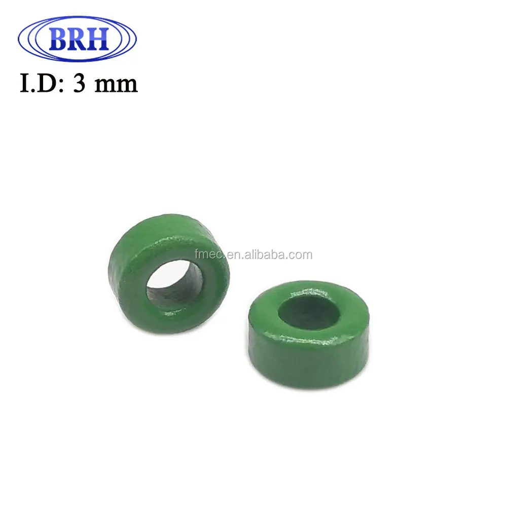 
High permeability EMI interference suppression MnZn green toroidal ferrite ring core for inductor 