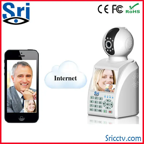 Home Security 32G SD Card H.264 Wireless Phone Video Call P2P Wifi IP Camera