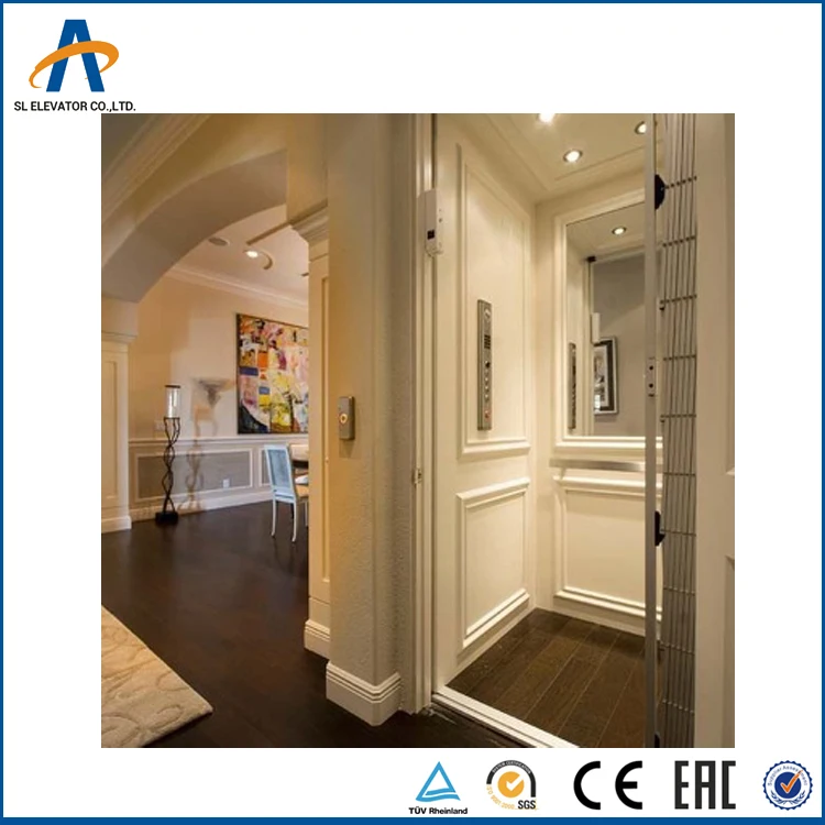 best price 4 people lift man residential 300kg home elevator