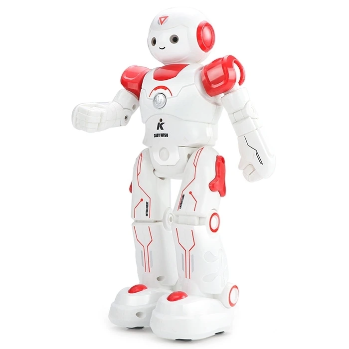 Лучшие продажи JJRC R12 Cady Dancing RC робот с музыкой LED свет Развивающие детские подарки игрушки для детей