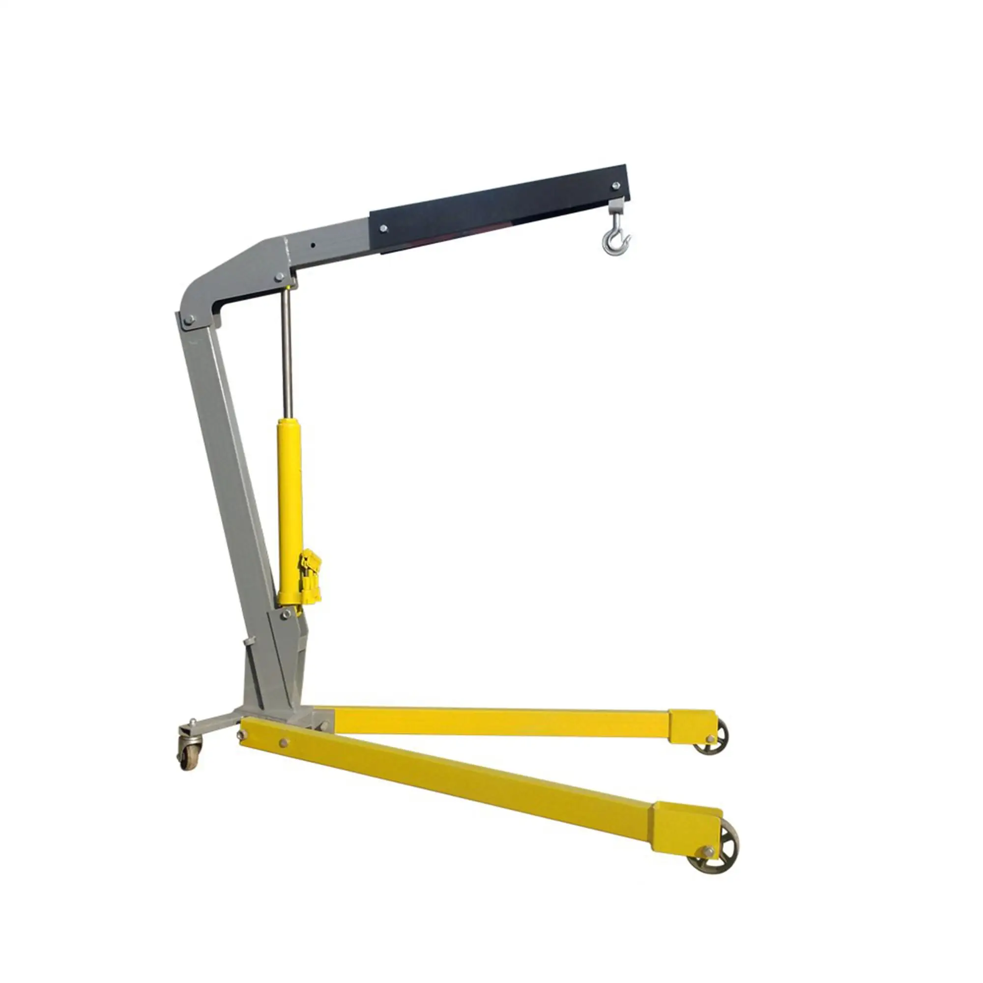 1 ton hydraulic shop crane,foldable euro engine crane
