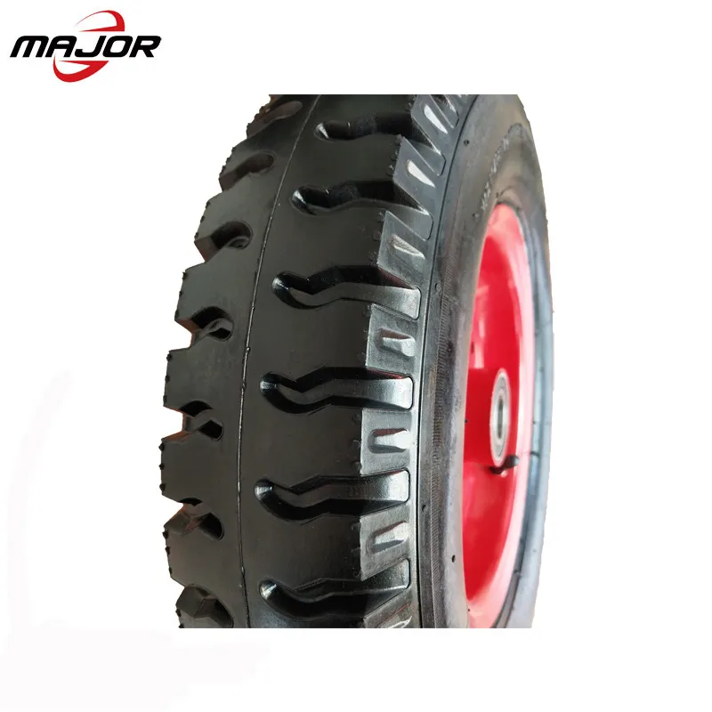 Factory sale high quality 16 inch inflatable cart pneumatic rubber wheel