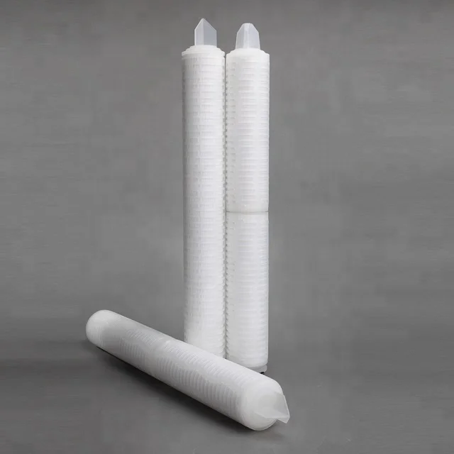 food grade compressor PTFE membrane pleated air filter