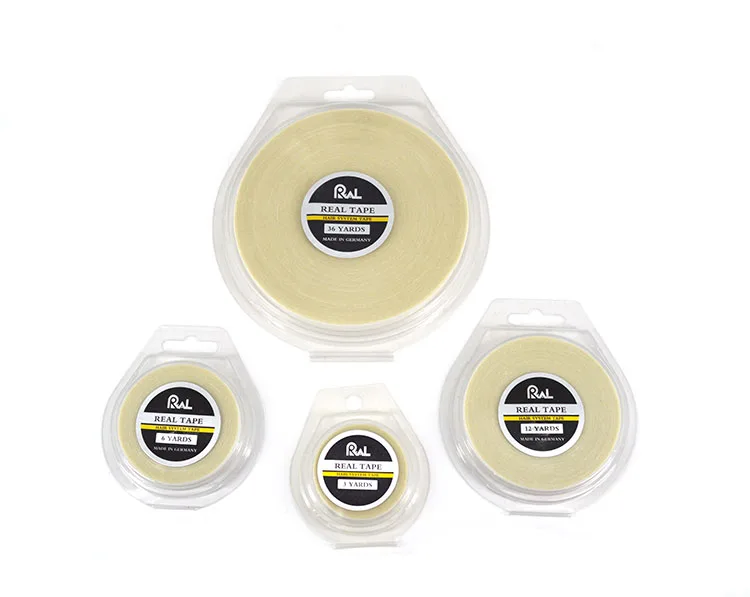 0.8cm*6yards Double Sided White Tape Rolls Hair Extension Tape Toupee Tools