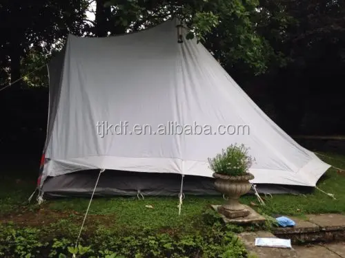 2017 New Pyramid Yurt Tent Waterproof Cotton Canvas Bell Tent for Camping PVC and Oxford Fabric