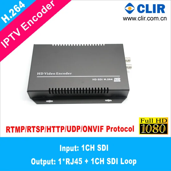 1080P HD SDI H.264 IP Video IPTV streaming encoder