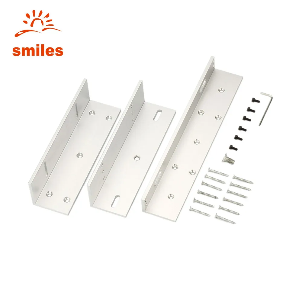 Metal ZL-Bracket for 280KG Electronic Magnetic locks Door Access Control