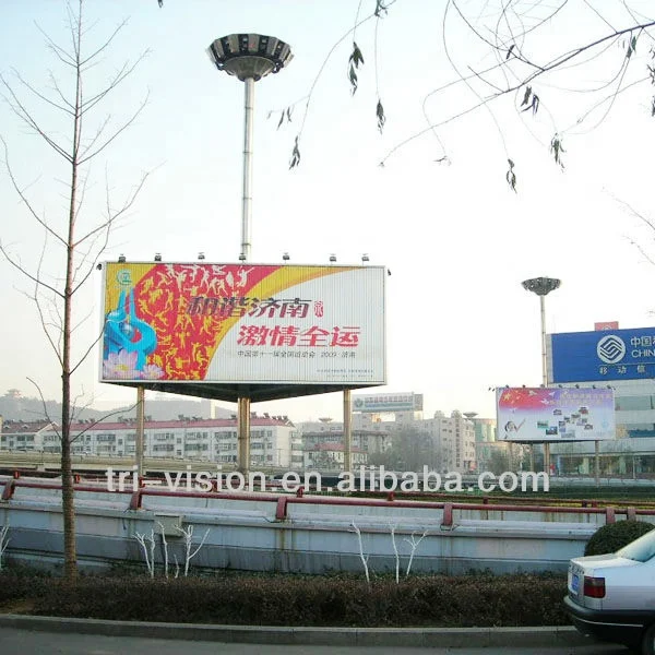  Однополюсный рекламный треугольный щит OEM