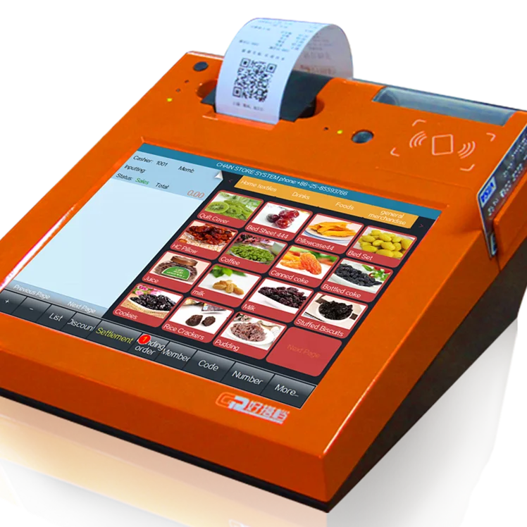 
12 inch touch screen pos systems for small business with free software 
