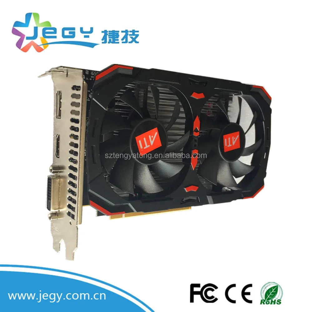  2018 новая игровая видеокарта AMD vga RX460 4 ГБ DDR5