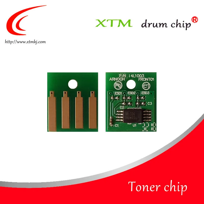 45K 52D5X00 525X Toner reset chip replacement for lexmark 525x cartridge ms811 MS812