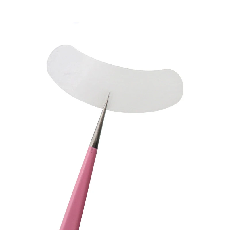 2 pairs Under Eye Pad Thin Eyelashes Extension Eye Pad Silicone Paper Patches