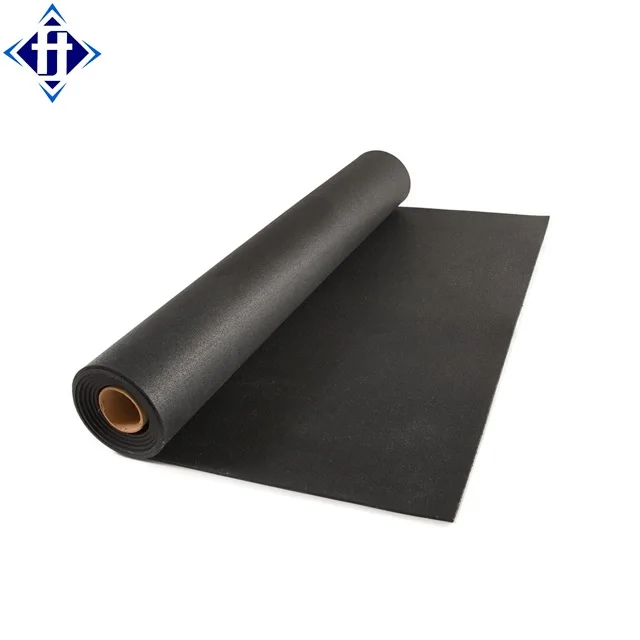 Cheap Durable 6mm Rubber Gym Flooring Rolls
