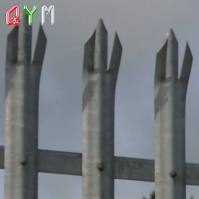 Steel Tube Barrier Fence Tubular Steel Palisade Fence and Gate