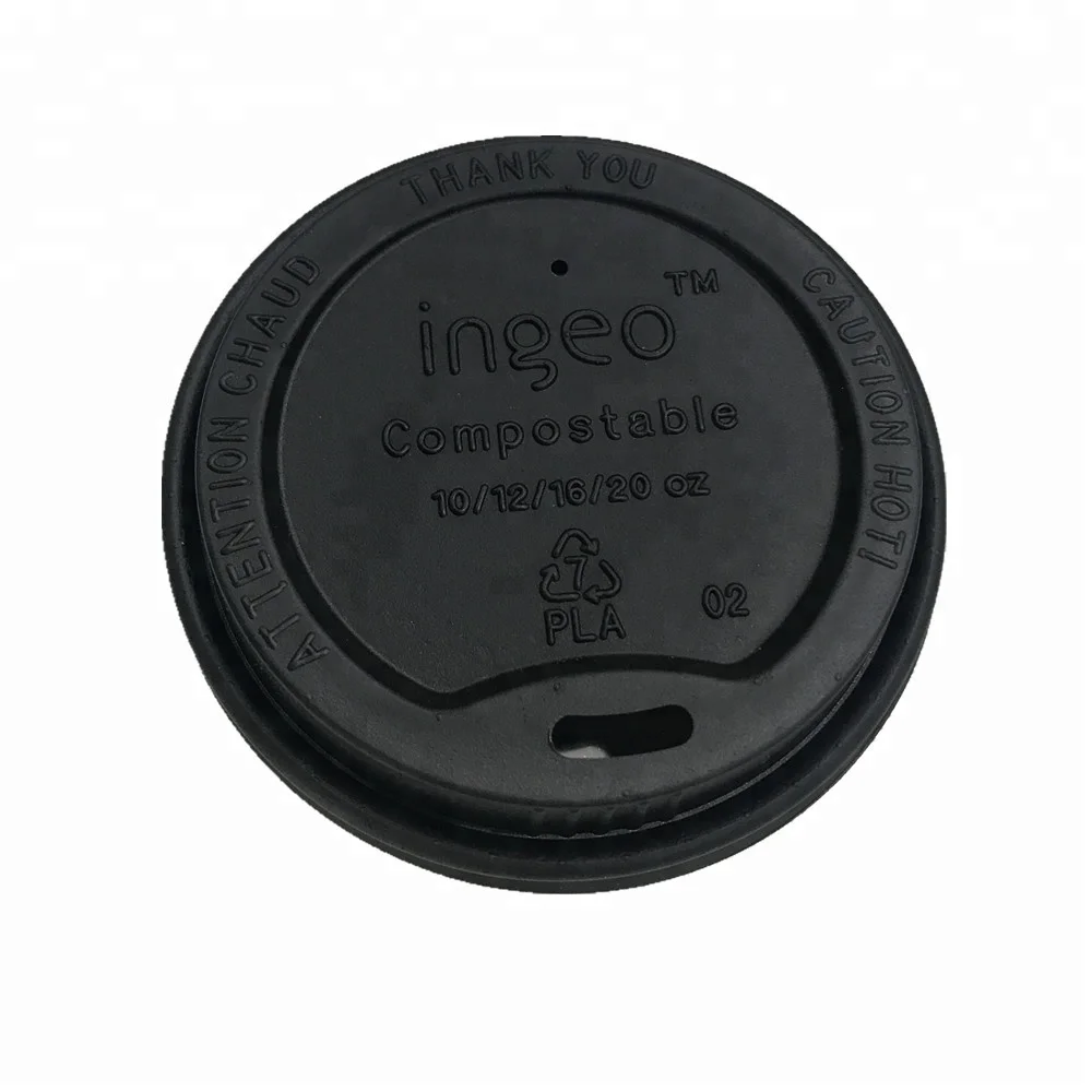 
Manufacture Black White colorful Pla Plastic Hot Coffee Cup Lid 