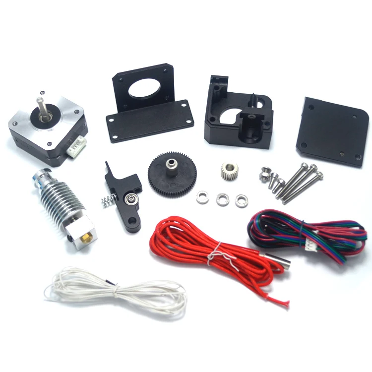 GIULY Second generation - Standard Orientation 3D printer spare parts for feed extruder E3D Titan Aero Feeder + E3D V6 Hot End