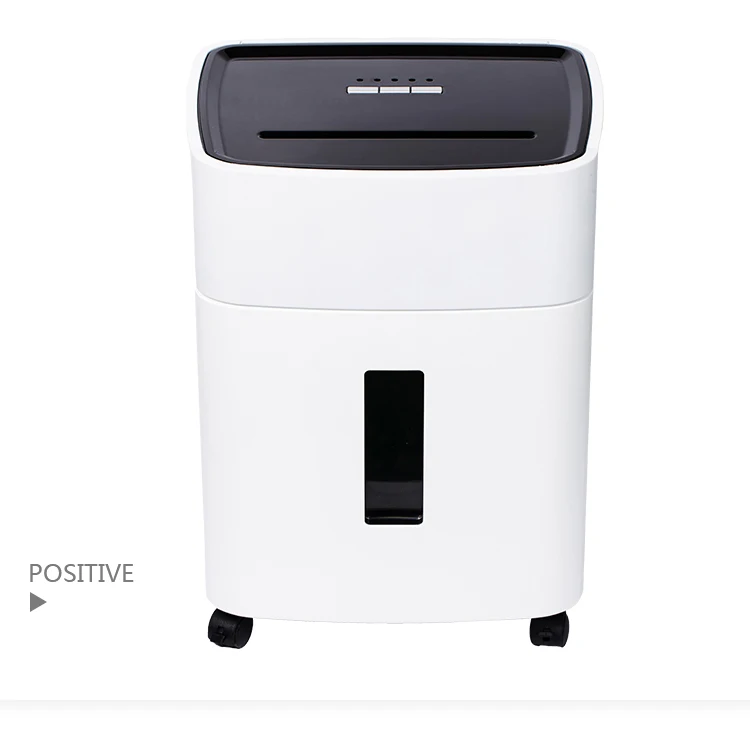 Elite 10 sheet cross cut shredder with wheels