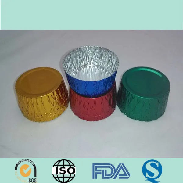 круглый алюминиевой фольги кастрюли торт/контейнер