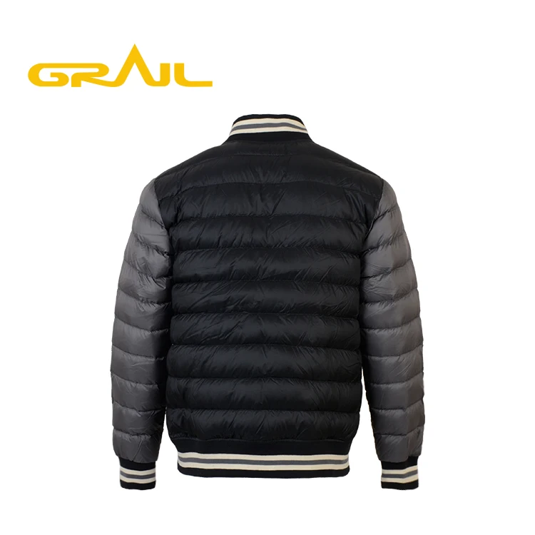 Online shopping soft warm european nylon foldable down jacket for men clothing