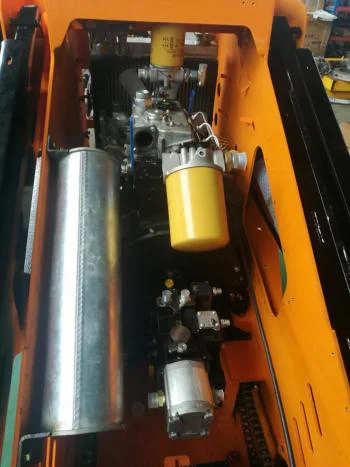 China made diesel engine high piston remote controlled mini loader