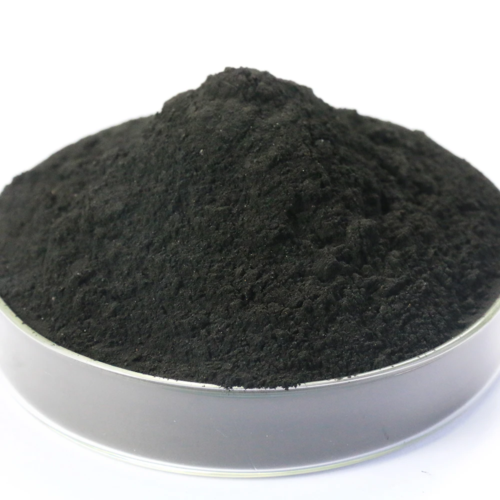 Potassium Humate from  Natural Leonardite Black Shiny Crystal Shiny Flake  Lignite Soluble Humic Acid Powder