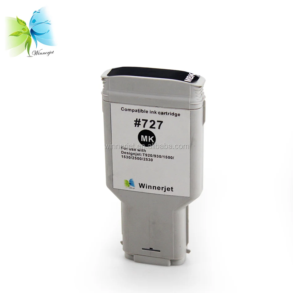 For Hp727# Compatible Ink Cartridge for Hp Designjet T920/930/1500/1530/2500/2530 for Hp 727# Ink Cartridge