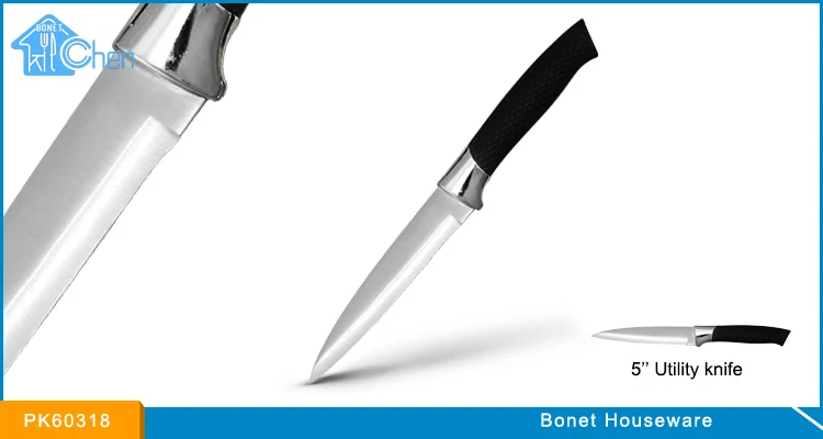 Customized Stainless Steel Kitchen Gadgets Accessories Damascus Knife Kitchen Furniture Knife Holder