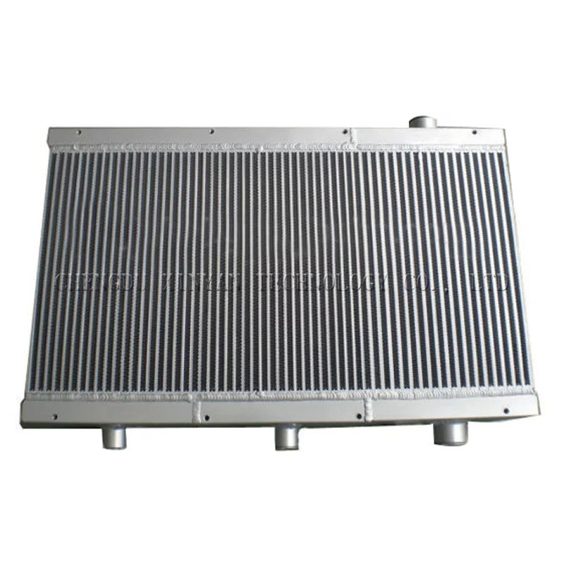 
Деталь воздушного компрессора, алюминиевый сердечник масляного радиатора 1614-8660-08, детали винтового компрессора Atlas copco 