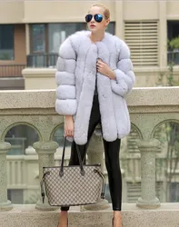 Alibaba Wholesale Adults Elegant Beautiful Women Real Fox Fur Vest