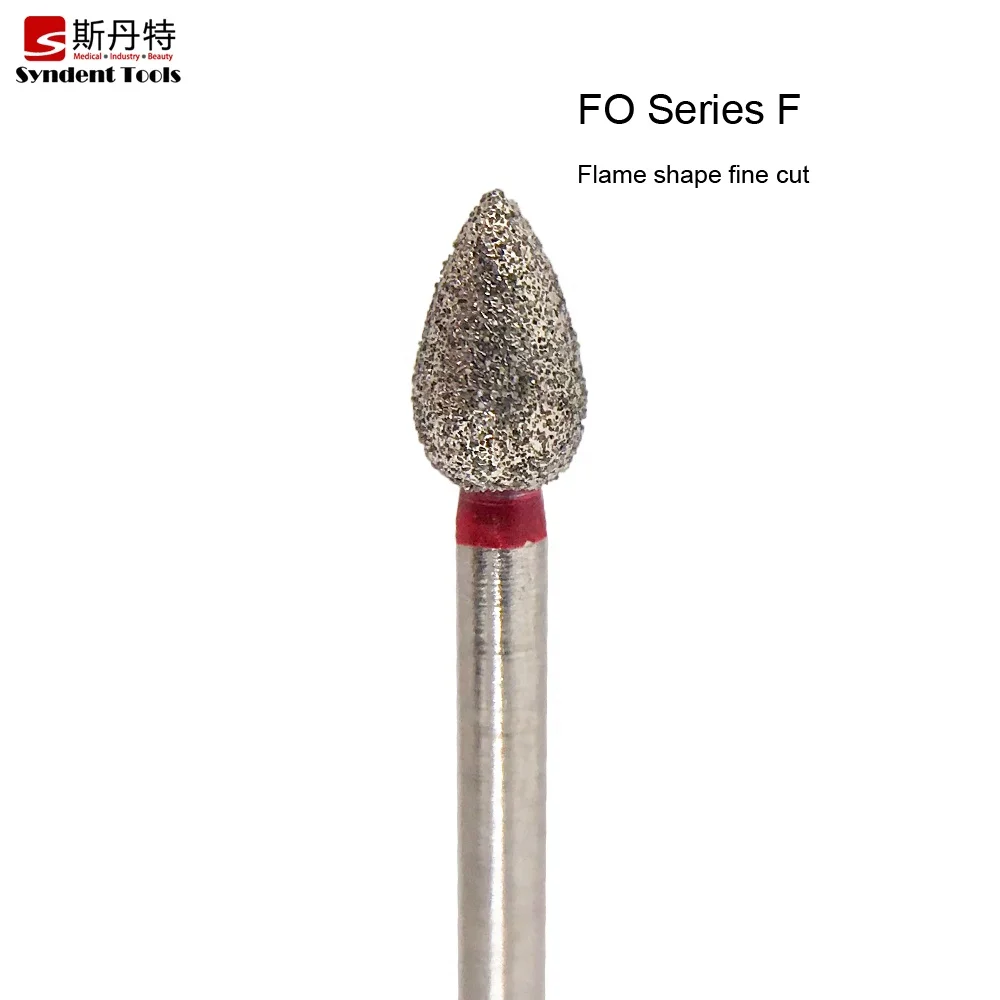 Taper round end medium grit FG diamond dentist bur