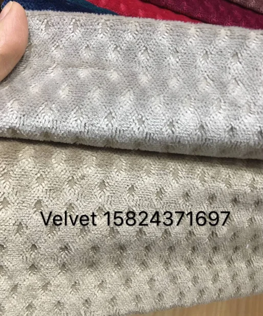manufactory high quality velvet with beauful design for textile