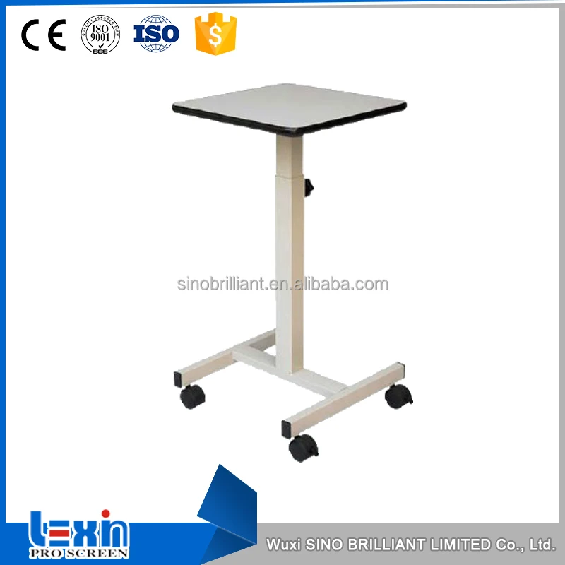 New design stainless steel projector/laptop trolley/projector stand