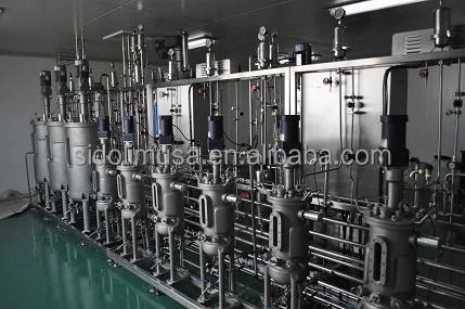 Chemical Laboratory Glass Fermentor , Stainless steel Bio reactor