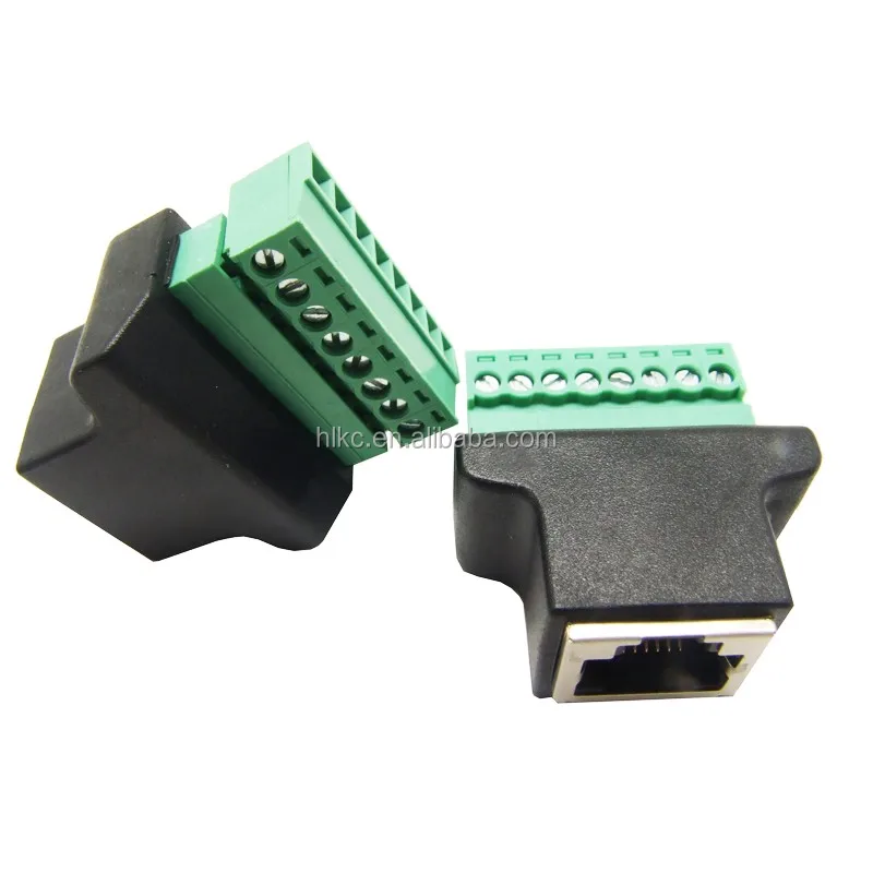 RJ45 8P8C female splitter