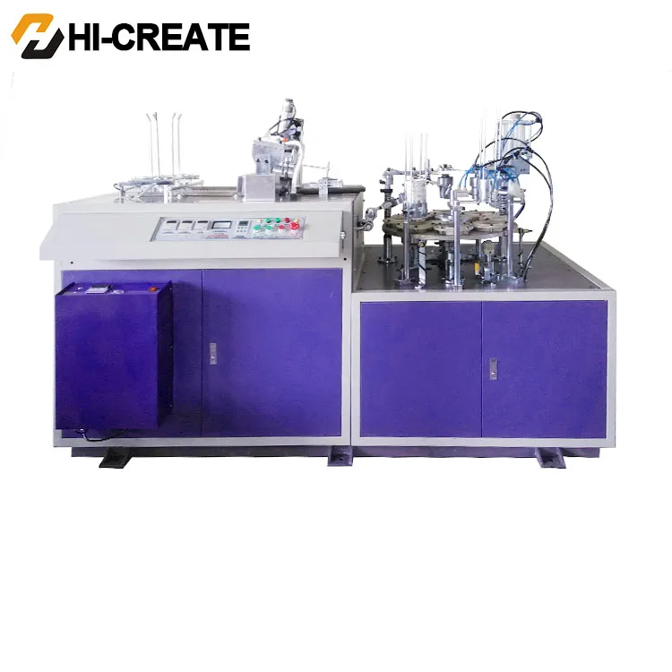 
Equipment disposable paper glass manufacturing new machine for small business 