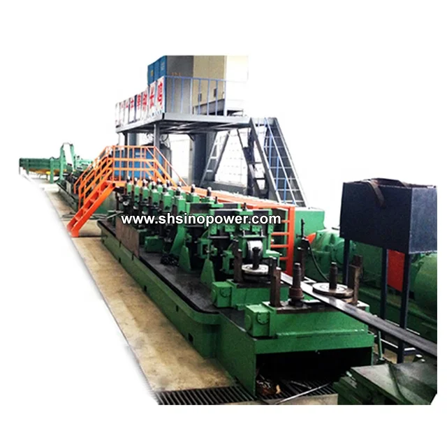 HR CR MS Steel Pipe Making Machine Line For Production Square Round LTZ Shape