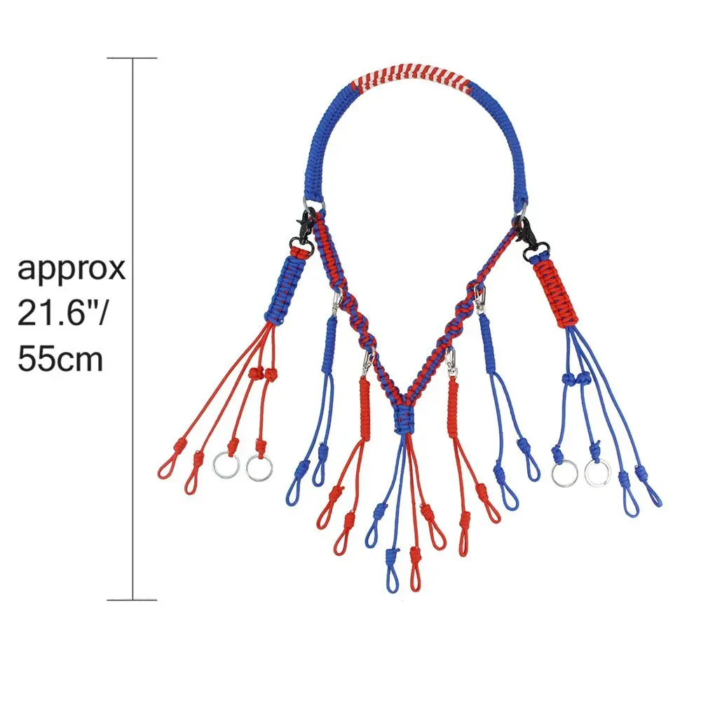
Hand Braided Necklace Duck Call Lanyard for Pheasant Waterfowl 