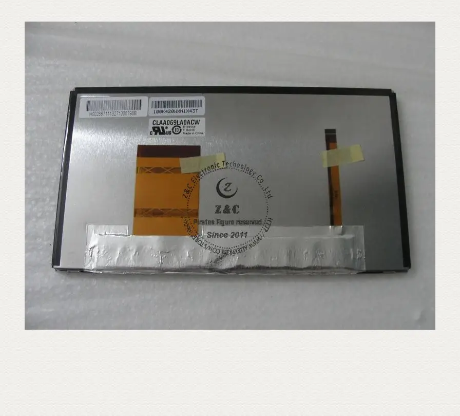 Новый оригинальный ЖК-экран 6,9 дюйма CLAA069LA0RCW CLAA069LA1AAW CLAA069LA0HCW CLAA069LA0CCW для автомобиля gps для CPT
