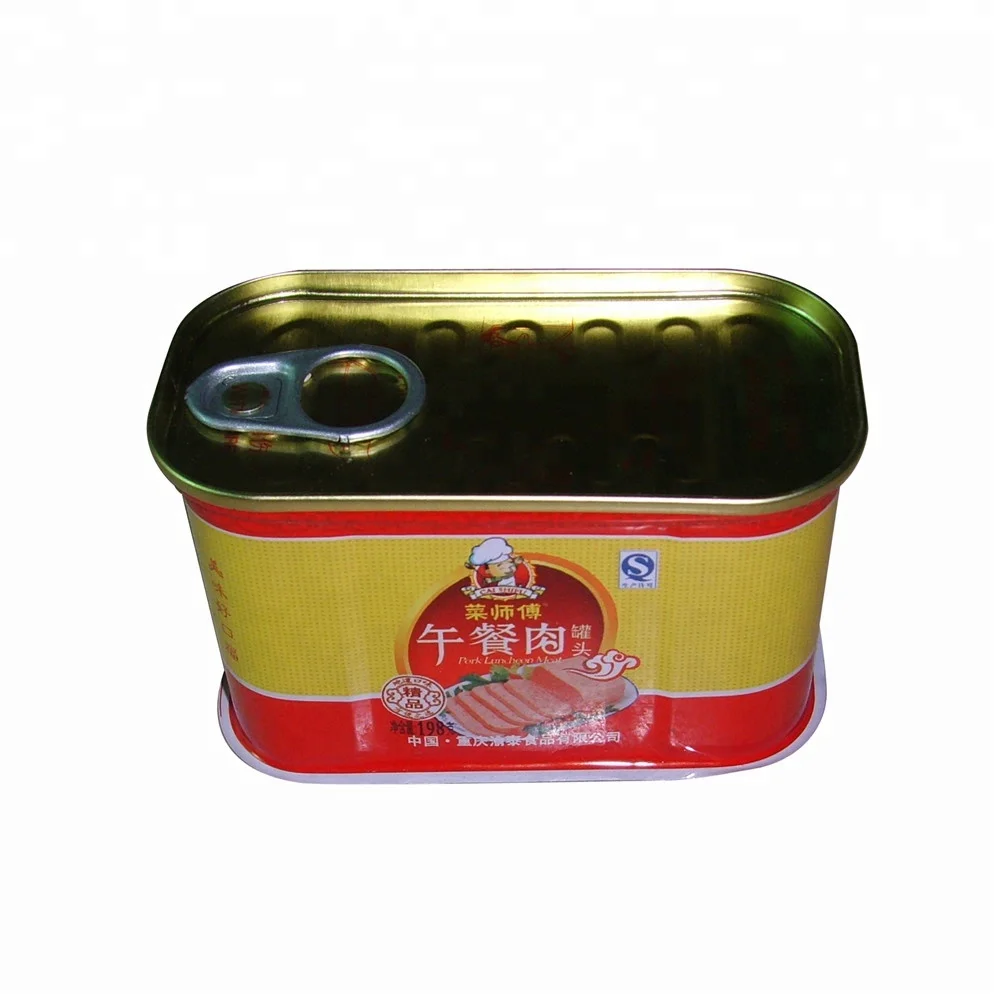 empty luncheon meat tin cans for food canning