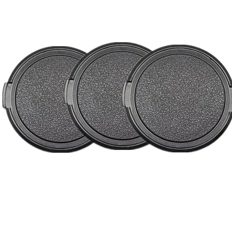 
49mm 52mm 55mm 58mm 62mm 67mm 72mm 77mm 82mm Center Pinch DSLR Camera Lens Cap for Canon Nikon Sony 