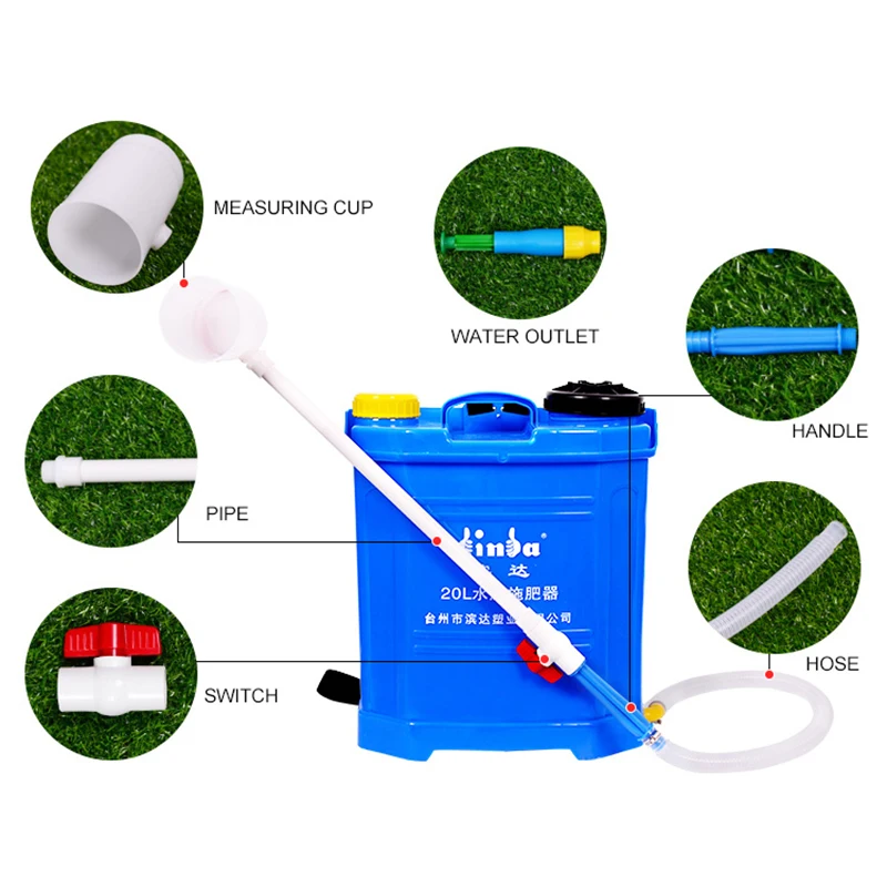Agricultural Liquid Knapsack Manual Fertilizer Applicator